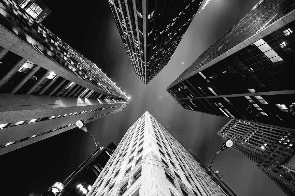 Low Angle Photography of High-rise Buildings