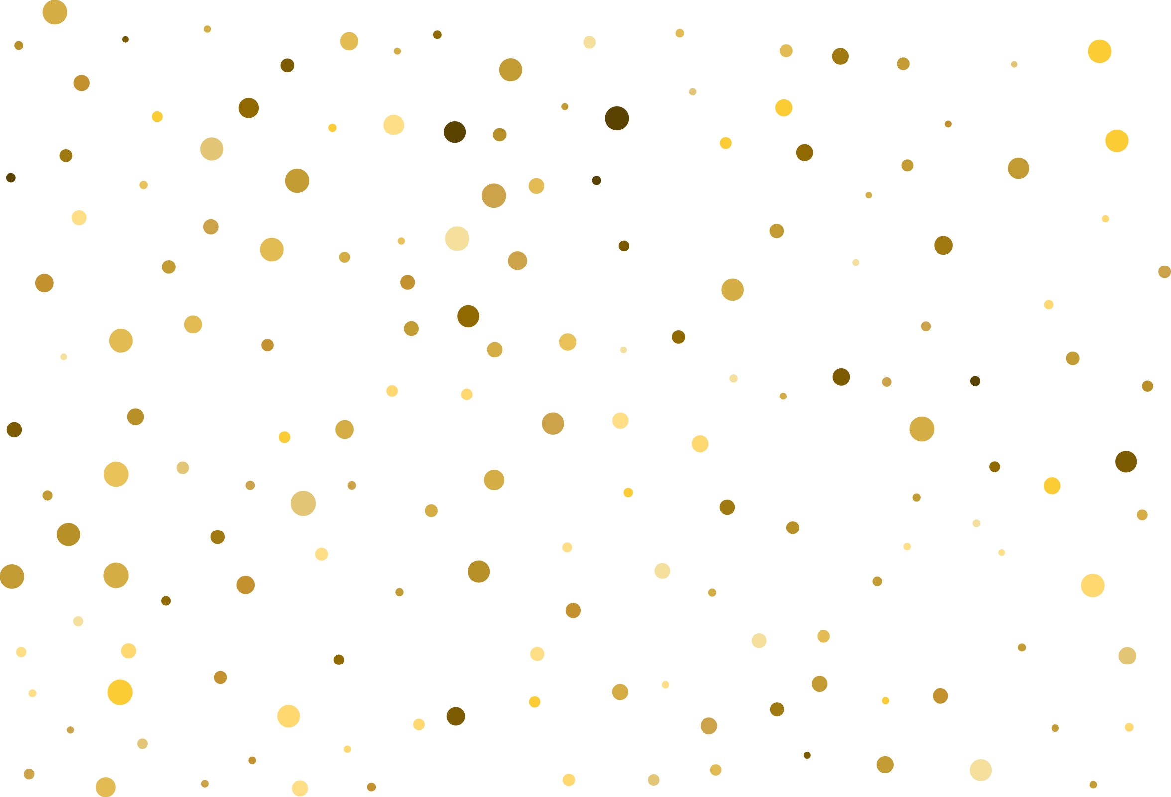 Gold Polka Dot Background