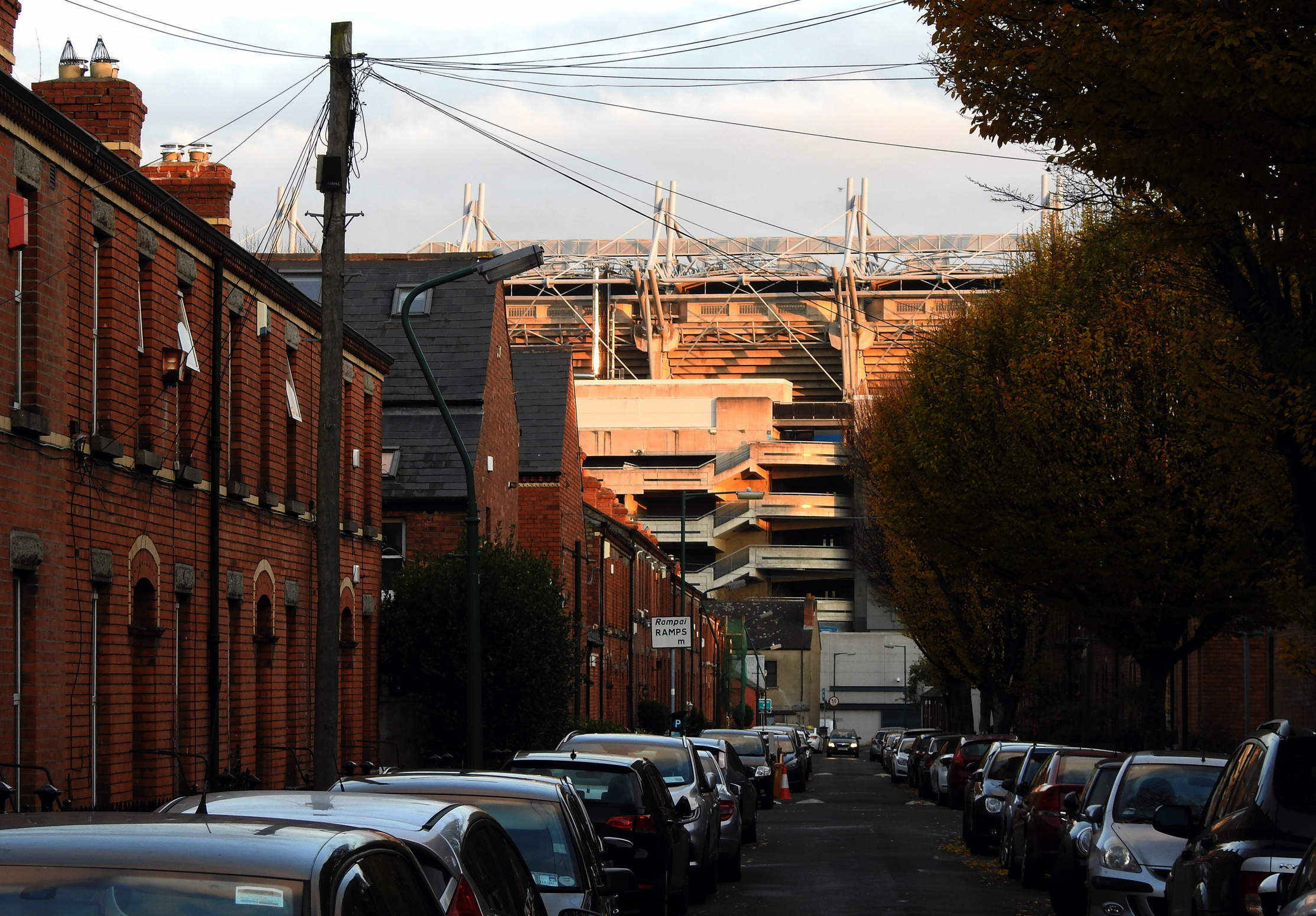 Croke Park side street